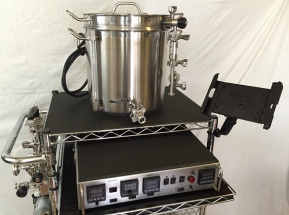 Brew kettle on my cart